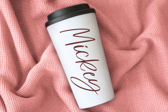 Be Stylish Font PNG with transparent background - Preview 1