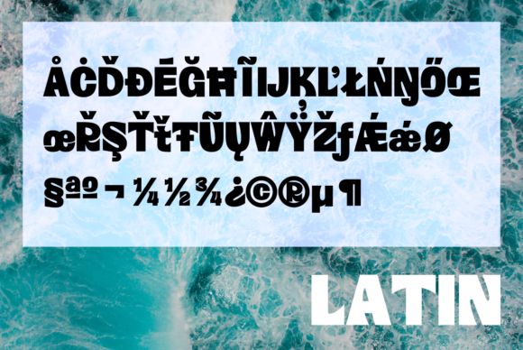 Blue Ocean Font - Preview 4