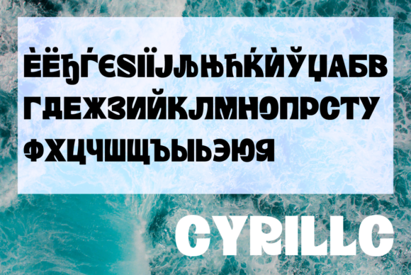 Blue Ocean Font - Preview 5