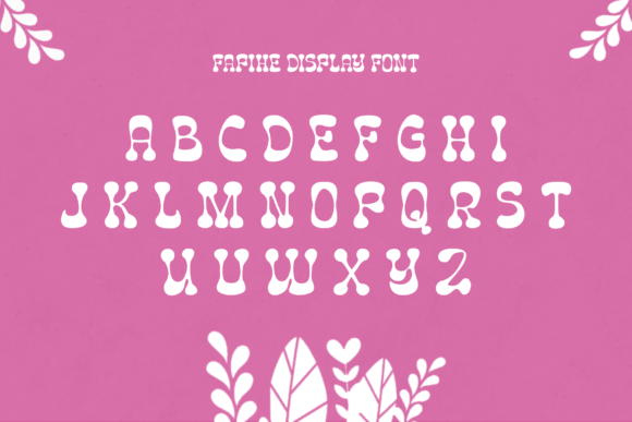 Fapihe Font - Preview 4