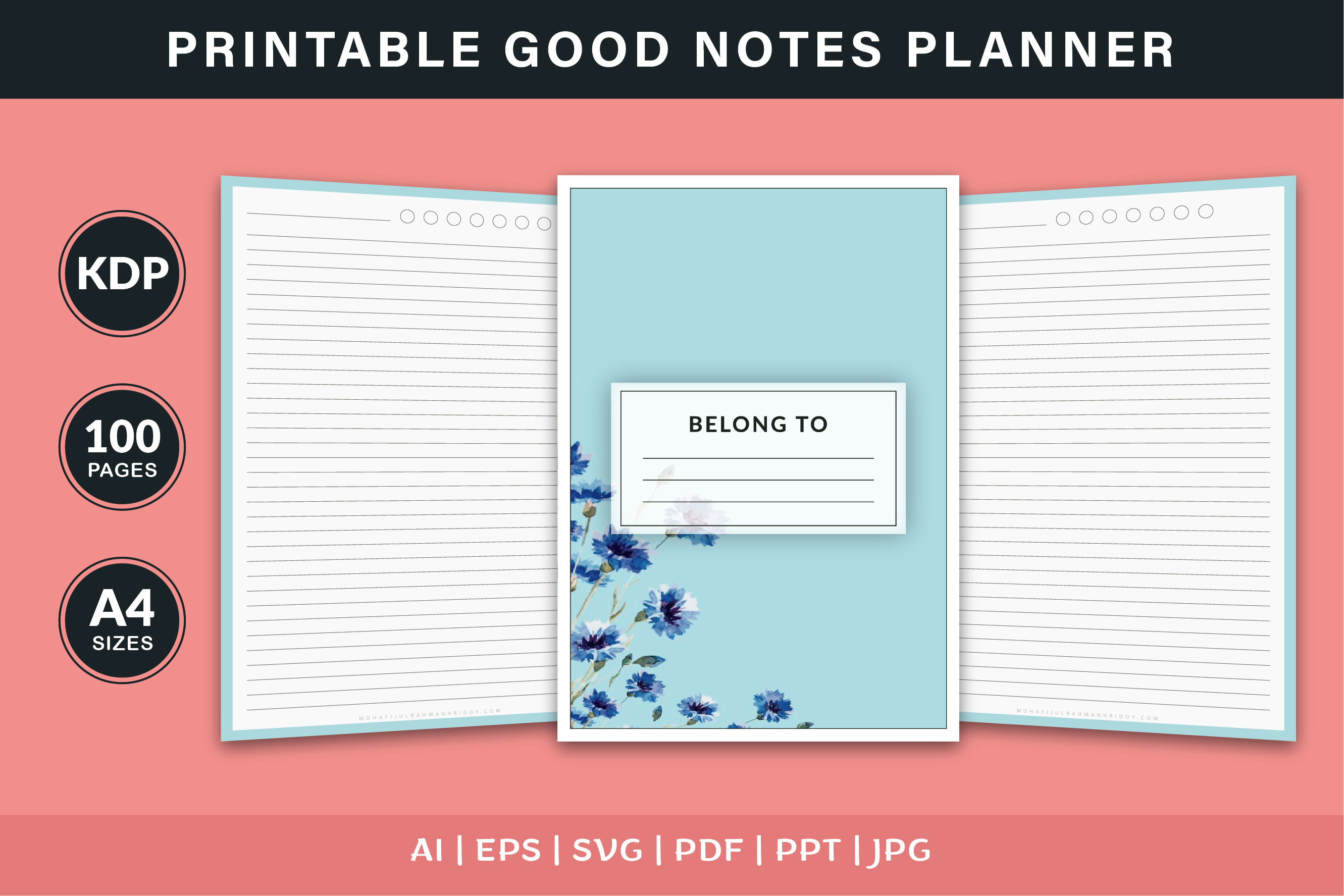 Good Notes Planner Graphic by Finer Designers · Creative Fabrica