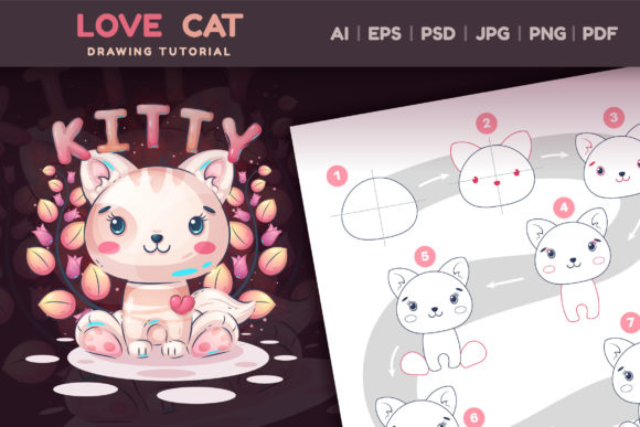 How to Draw Cat Step by Step: Drawing