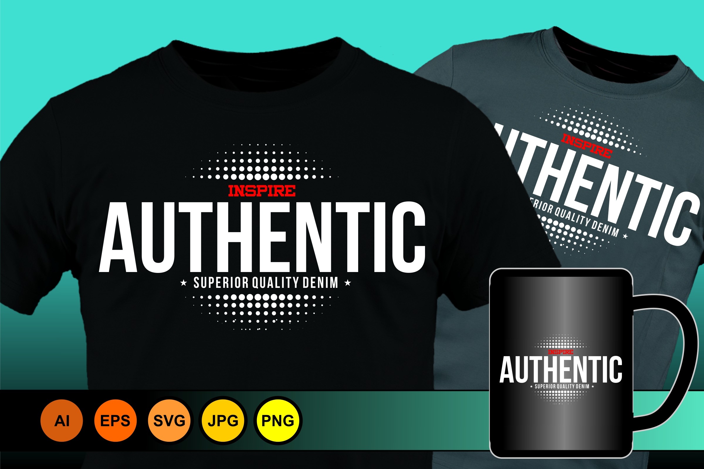 Authentic Graphics Inspire Authentic Graphic by WawanRidwan · Creative Fabrica