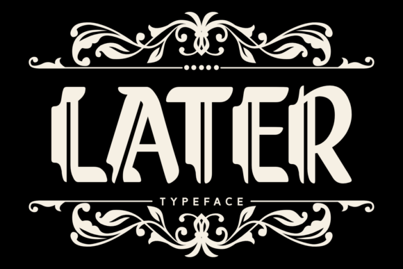 Later Font by Creative Fabrica Fonts · Creative Fabrica font preview