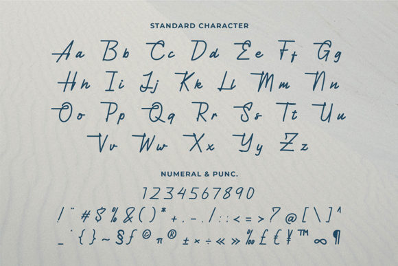 Archimelo Font PNG with transparent background - Preview 1