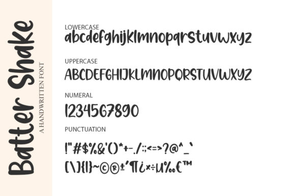 Batter Shake Font - Preview 5