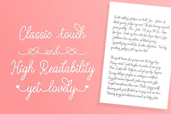 Bella Gladder Font - Preview 1