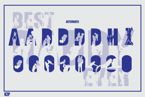 Best Daddy Ever Font - Preview 3