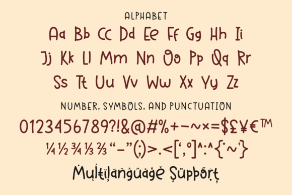 Brown Cookies Font - Preview 5