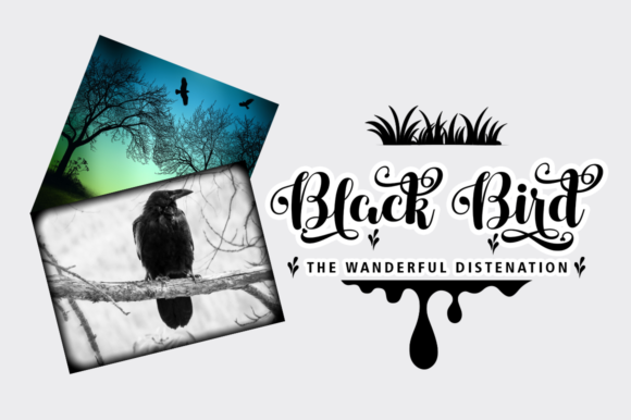 Bubirta Font PNG with transparent background - Preview 4