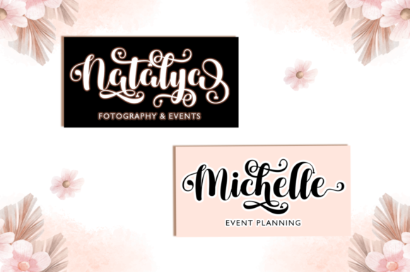 Bubirta Font PNG with transparent background - Preview 6