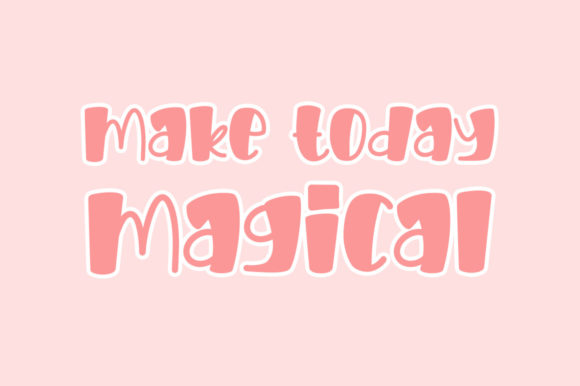 Cubby Blondy Font - Preview 1