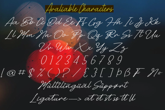 Easter Signature Font - Preview 5