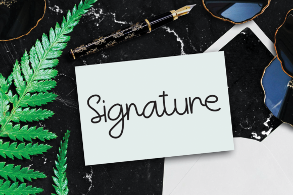 Handmade Font - Preview 3