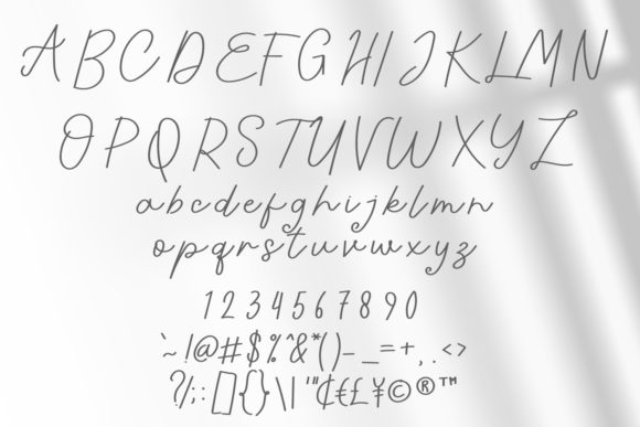 Handwritten Font - Preview 3