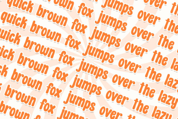 Hippie Moment Font PNG with transparent background - Preview 2