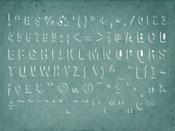 International Popstar Font PNG with transparent background - Preview 3