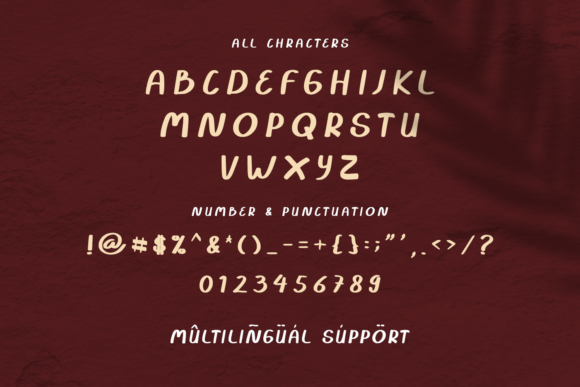 Kuna Kuni Font PNG with transparent background - Preview 5