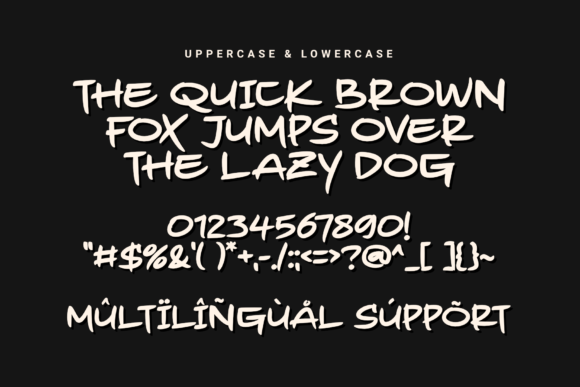 Lateman Font PNG with transparent background - Preview 1