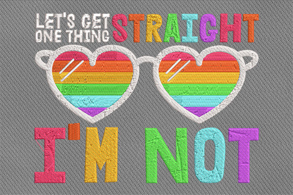 Let's Get One Thing Straight I'm Not Bewustzijn & Inspiratie Borduurwerkdesigns Door chanderlier099