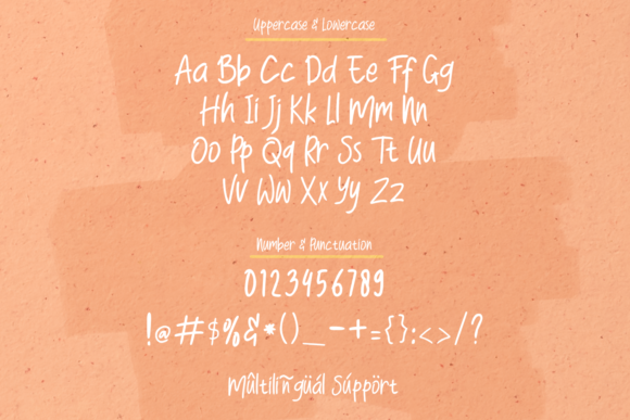 Mainliners Font PNG with transparent background - Preview 5
