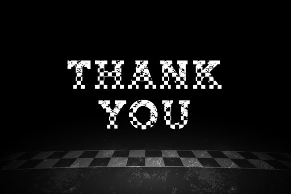 Master Racing Font PNG with transparent background - Preview 3