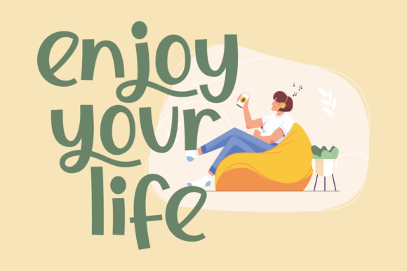 Meilya Font PNG with transparent background - Preview 1