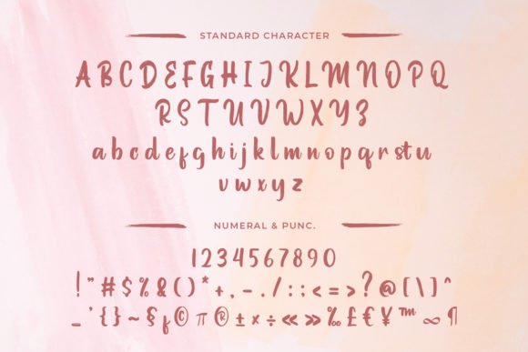 Melovice Font PNG with transparent background - Preview 1