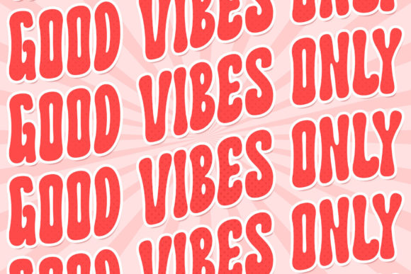 Monday Groovy Font font preview - 1