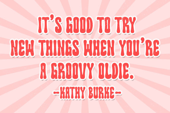 Monday Groovy Font font preview - 3