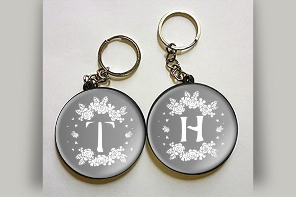 Monogram Bella Font PNG with transparent background - Preview 1