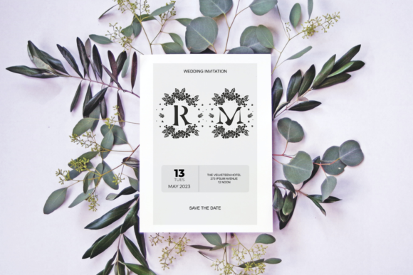 Monogram Bella Font PNG with transparent background - Preview 2