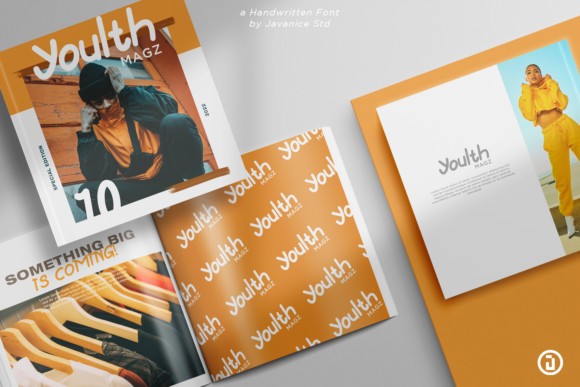 Pollana Giano Font PNG with transparent background - Preview 2