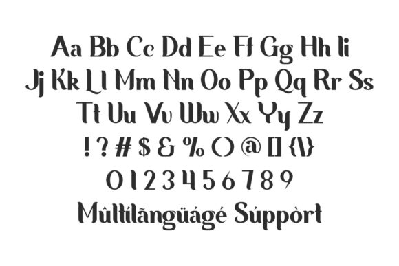 Richard Brighton Font PNG with transparent background - Preview 6