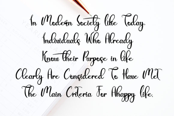 Runstay Font PNG with transparent background - Preview 5