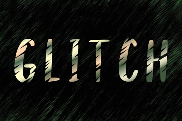 Slit & Slash Font PNG with transparent background - Preview 2