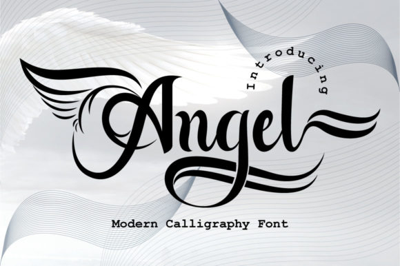 Angel Font by Arzaq's Studio · Creative Fabrica