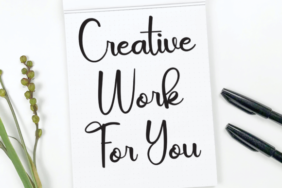 Applique Font - Preview 4