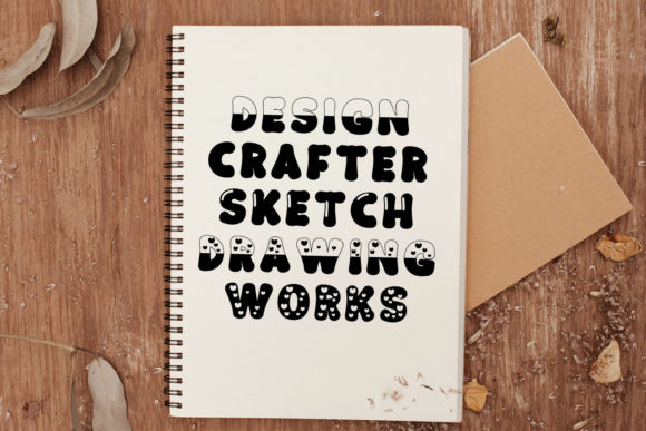 Bear Note Font - Preview 3