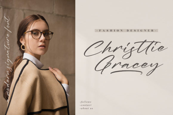 Blanchard Font - Preview 3