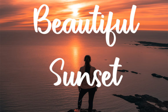 Bluesky Font - Preview 3