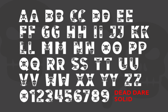 Dead Dare Font - Preview 4