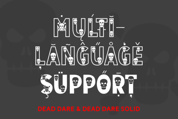 Dead Dare Font - Preview 5