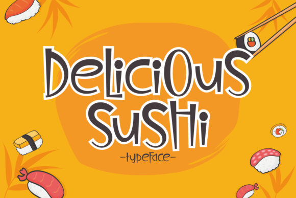 Delicious Sushi Fonts 1