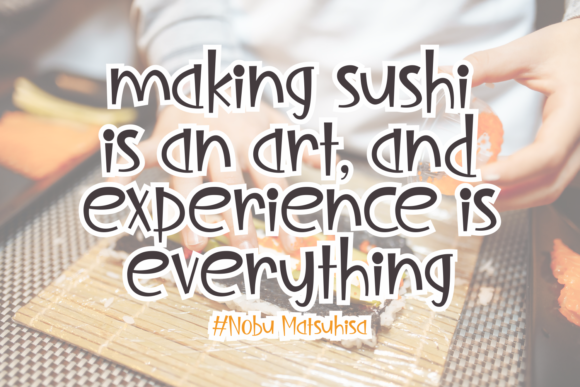Delicious Sushi Font - Preview 1