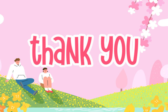 Diary Spring Font PNG with transparent background - Preview 4