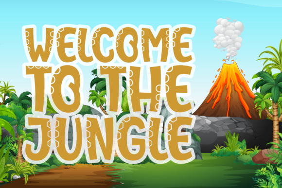 Dino Raco Font - Preview 1