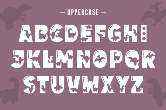 Dino Zone Font - Preview 1