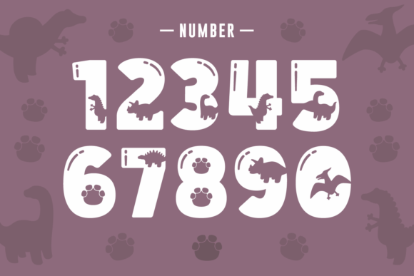 Dino Zone Font - Preview 3