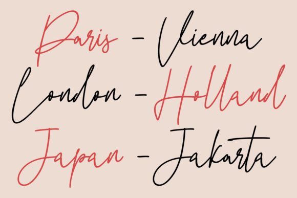 Geofly Font - Preview 3